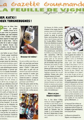 La Gazette Gourmande – Décembre 2013